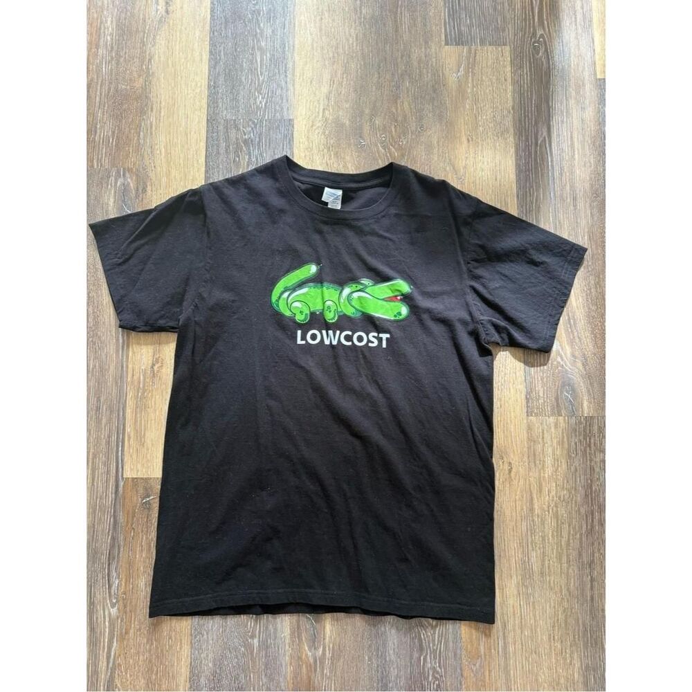 Unbranded Women's Black and Green T-shirt